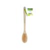 EcoTools Bath Bristle Brush, Bath Brush with Long Handle, Cleanse Back & Hard-to-Reach Areas, Eco Friendly Shower Brush for Exfoliating, Cruelty Free Nylon Bristles, Vegan, 1 Count(1 Count (Pack of 2))
