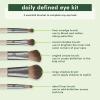 EcoTools Daily Defined Eye Brush Kit, Makeup Brushes For Liquid, Powder, & Cream Eyeshadow & Eyeliner Application, Eco-Friendly Eye Brushes, Synthetic Hair, Cruelty Free, 5 Piece Set(5 Piece Set)