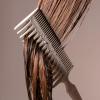EcoTools Double-Sided Hair Comb, Wide-Tooth & Narrow-Tooth Sides For Detangling & Styling, Sectioning Tip, Bamboo Hair Comb for All Hair Types, Anti-Breakage, Vegan & Cruelty-Free, 1 Count(Double Sided Detangling Brush)