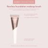 EcoTools Ecofriendly Luxe Flawless Foundation Makeup Brush for Liquid & Cream Foundation, Dense, Synthetic Bristles, Eco-Friendly Premium Quality Makeup Brush, Vegan & Cruelty-Free, 1 Count(Flawless Foundation Brush)