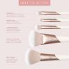EcoTools Ecofriendly Luxe Flawless Foundation Makeup Brush for Liquid & Cream Foundation, Dense, Synthetic Bristles, Eco-Friendly Premium Quality Makeup Brush, Vegan & Cruelty-Free, 1 Count(Luxe Natural Elegance  5PC)