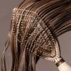 EcoTools Fine Hair Detangler, For Wet Or Dry Hair, Gentle Smoothing Hairbrush For Thin, Delicate Or Color-Treated Types, Flexible Bristles, Bamboo Handle, Vegan & Cruelty-Free, 1 Count