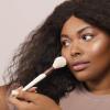 EcoTools Luxe Soft Highlighter Makeup Face Powder Brush, Sheer, Luminous Glow, Premium Quality Makeup Brush, Ultra Soft, Synthetic Bristles, Eco Friendly Face Brush, Cruelty-Free, 1 Count(Soft Highlighter Brush)