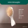 EcoTools Mini Detangler Hairbrush, Brush For Wet Or Dry Hair, Heat Resistant, Mini Hairbrush Gently Detangles & Styles, Travel-Size Paddle Brush, Renewable Bamboo, Vegan & Cruelty-Free, 1 Count(Mini Shine Brush)