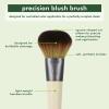 EcoTools Precision Blush Makeup Brush, Cheek Blush Brush, For Loose or Pressed Powder, Also Works With Bronzer, Eco-Friendly Face Makeup Brush, Vegan & Cruelty-Free, Synthetic Bristles, 1 Count(Precision Blush Brush)