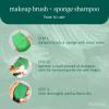 EcoTools XL Makeup Brush + Sponge Shampoo, Removes Makeup, Dirt, & Impurities From Makeup Brushes & Makeup Blending Sponges, Fragrance-Free, Vegan, & Cruelty-Free 16 fl. oz./473 ml, 1 Count, Clear(16 Fl Oz (Pack of 1))