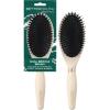 EcoTools Dual Bristle Hair Brush, Faux Boar & Nylon Bristle Brush for Detangling Smoothing & Shine, For All Hair Types, Daily Styling Brush, Bamboo Handle, Vegan & Cruelty-Free, 1 Count