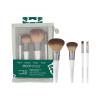EcoTools On-The-Go Makeup Brush Kit, Travel-Friendly Brush Set, Mini-Size Makeup Tools for Powders, Blush, Bronzer, & Eyeshadows, Eco-Friendly, Synthetic Bristles, Cruelty-Free & Vegan, 5 Piece Set(On The Go Brushes)