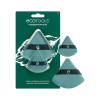 EcoTools Powder Puff Duo, Full-Size & Mini Powder Puffs for Loose or Pressed Powder, Precision Under-Eye & T-Zone Application, Soft Makeup Puffs, Vegan & Cruelty-Free, 2 Piece Set