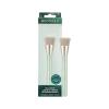 EcoTools Sea Gems Liquid & Cream Blending Brush, Foundation, Contour & Blush Makeup Brush for Smooth Buildable Coverage, Sustainable Design, Vegan & Cruelty-Free, 1 Count