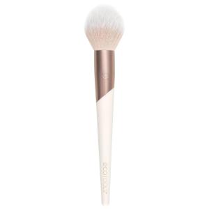 EcoTools Luxe Plush Powder Makeup Brush for Blush & Bronzer, Works Best With Powder Makeup, Luxurious and Glamorous, Eco-Friendly Premium Makeup Brush, Synthetic Bristles, Pink, 1 Count(Pack of 1)