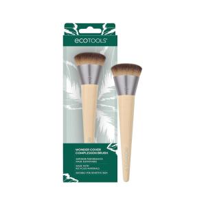 EcoTools Wonder Cover Complexion Brush, Makeup Brush For Flawless Foundation Application & Blending, Full Coverage Base Brush, Eco-Friendly, Synthetic Bristles, Cruelty-Free, 1 Count(1 Count (Pack of 8))