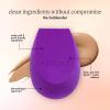 EcoTools Bioblender Makeup Sponge, Compostable Makeup Blender, For Liquid & Cream Foundation, Sustainable, Seamless Application, Eco-Friendly Beauty Sponge, Cruelty-Free & Latex Free, 1 Count(1 Count (Pack of 2))
