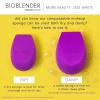 EcoTools Bioblender Makeup Sponge Duo, Compostable Makeup Blender, For Liquid & Cream Foundation, Seamless Application, Eco-Friendly Beauty Sponge, Cruelty-Free & Latex Free, 2 Count(2 Count (Pack of 1))