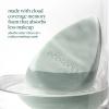 EcoTools Blurring Blender Makeup Sponge Duo, Makeup Blender Sponge For Blurred Skin, For Liquid & Cream Foundation, Cloud Coverage Memory Foam, Eco Friendly & Latex Free, Cruelty-Free & Vegan, 2 Count(Green)