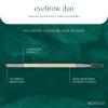 EcoTools Eyebrow Brush Duo, Tame, Sculpt & Fill in Brows, Multipurpose For Eyebrow Gel, Powder, & Cream, Dual-Ended Spoolie & Angled Brow Brush, Eco Friendly, Cruelty-Free, & Vegan, 1 Count(1)