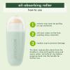 EcoTools Reusable Shine Control Oil Absorbing Facial Roller, Oil Absorbing Volcanic Ash Face Roller, For Oily Skin, Cruelty Free Facial Skincare Tool, Perfect For On The Go, 1 Count(1 Count)