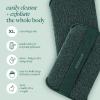EcoTools XL Body Buffer, Exfoliating Body Scrubber, Large Sponge for Whole Body Cleansing, Quickly Remove Dry Skin, Eco-Friendly Bath Accessory for Men & Women, Cruelty-Free, 1 Count(1 Count (Pack of 1))
