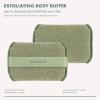 EcoTools XL Body Buffer, Exfoliating Body Scrubber, Large Sponge for Whole Body Cleansing, Quickly Remove Dry Skin, Eco-Friendly Bath Accessory for Men & Women, Cruelty-Free, 1 Count(4 Count (Pack of 1))