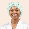 EcoTools XL Shower Cap, Large Hair Cap For Shower Or Bath, Protect Hair & Keep Dry, Reusable & Waterproof Material, Comfortable Fit For All Hair Types & Head Sizes, Cruelty-Free & Vegan, 1 Count(XL Shower Cap  1 Count)