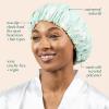 EcoTools XL Shower Cap, Large Hair Cap For Shower Or Bath, Protect Hair & Keep Dry, Reusable & Waterproof Material, Comfortable Fit For All Hair Types & Head Sizes, Cruelty-Free & Vegan, 1 Count(XL Shower Cap  1 Count)