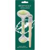 EcoTools Beauty Skin Care Tool Jade Facial Roller and Eye Roller Duo, Face Roller and Massager, Skincare and Sculpting Tool, Reduces Under Eye Puffiness and Dark Circles, 2 Piece Set(2 Count (Pack of 1))