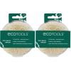 EcoTools Exfoliating Bath Net, Inspired by African Bath Net Sponge, Exfoliates & Cleanses Whole Body, Flexible & Reusable, Eco-Friendly Body Scrubber, Vegan & Cruelty-Free, 1 Count(Grey)