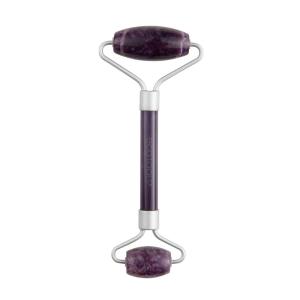EcoTools Amethyst Facial Roller, Real Stone Face Roller & Massager, Skincare & Sculpting Tool, Reduces Puffiness & Dark Circles, Eco-Friendly Beauty Tool, Vegan & Cruelty-Free, 1 Count(Amethyst Roller  1CT)