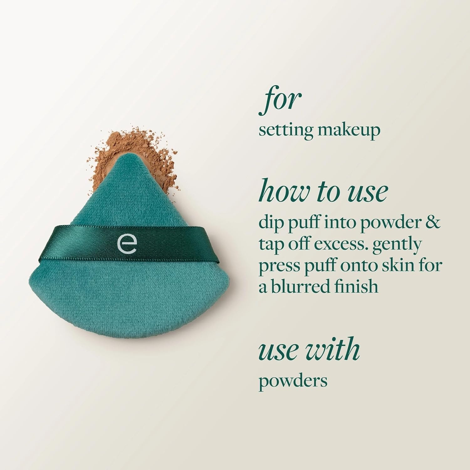 image:imageEcoTools 5 Piece Everyday Edit Makeup Brush Set Eco Friendly Makeup Brushes with Powder Puff TravelFriendly Vegan amp CrueltyFree